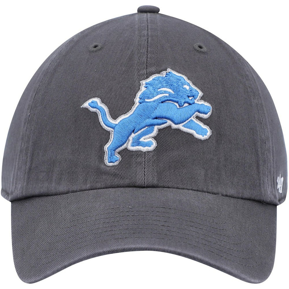 Detroit Lions '47 Secondary Clean Up Adjustable Hat Charcoal | 47 brand