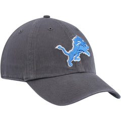 Detroit Lions '47 Secondary Clean Up Adjustable Hat Charcoal | 47 brand