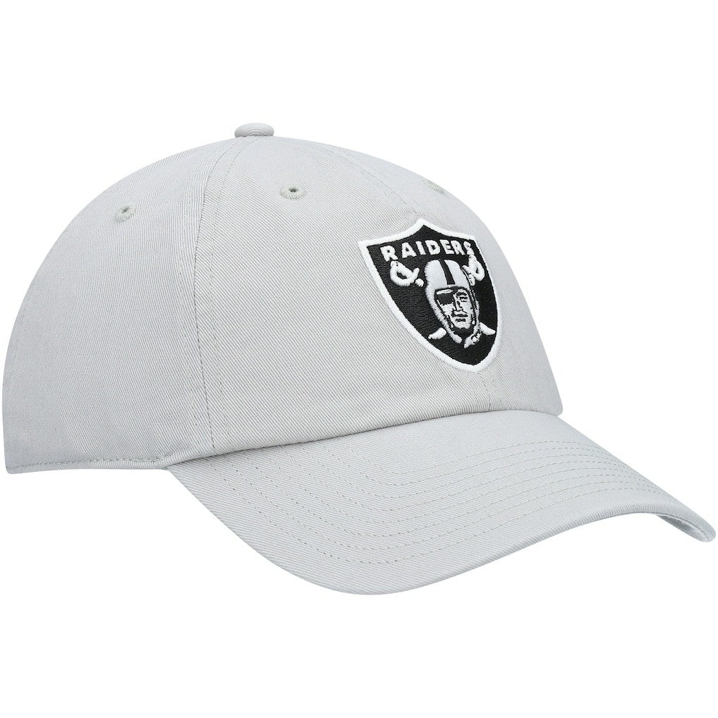 Las Vegas Raiders '47 Secondary Clean Up Adjustable Hat Gray | 47 brand