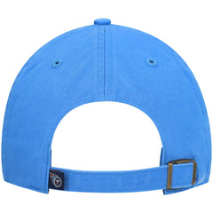 Tennessee Titans '47 Secondary Clean Up Adjustable Hat Light Blue | 47 brand