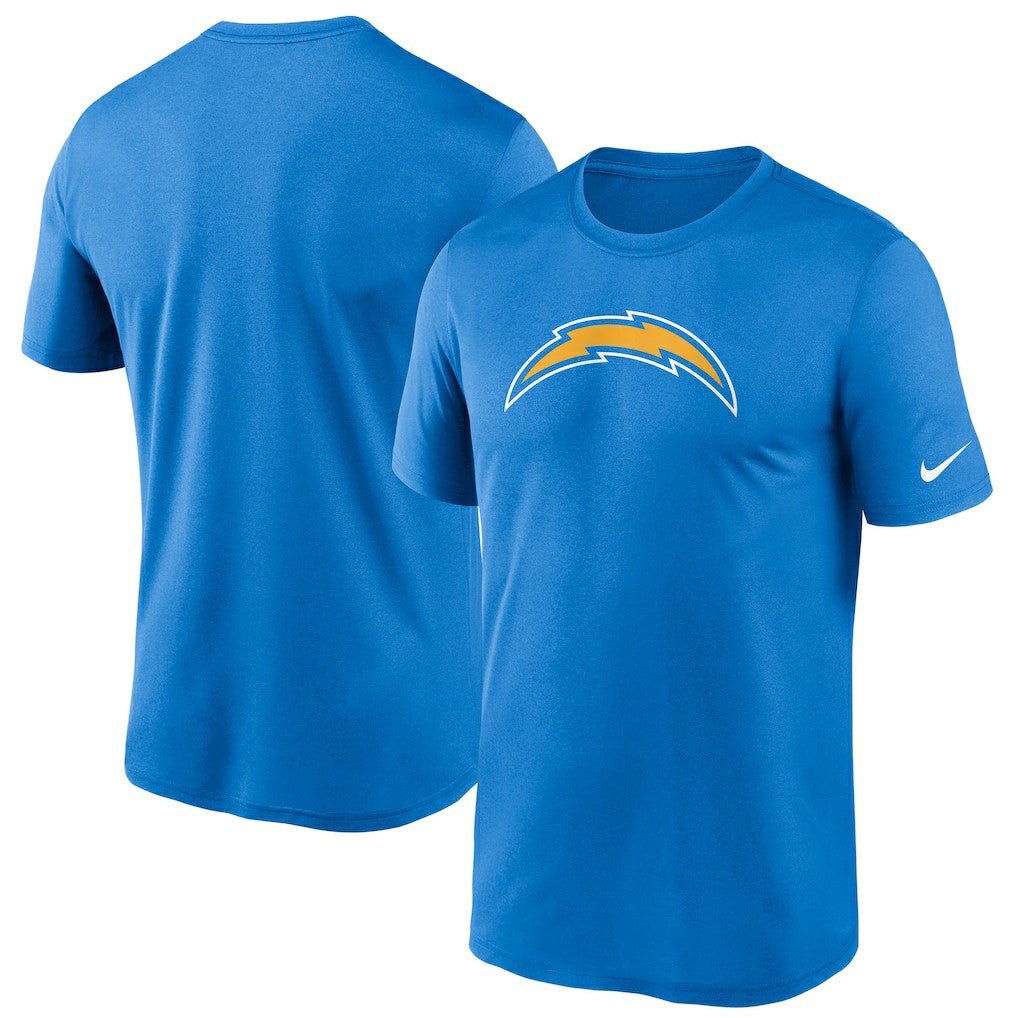 Los Angeles Chargers Logo Essential Legend Performance T-Shirt Powder Blue | Nike for Sale