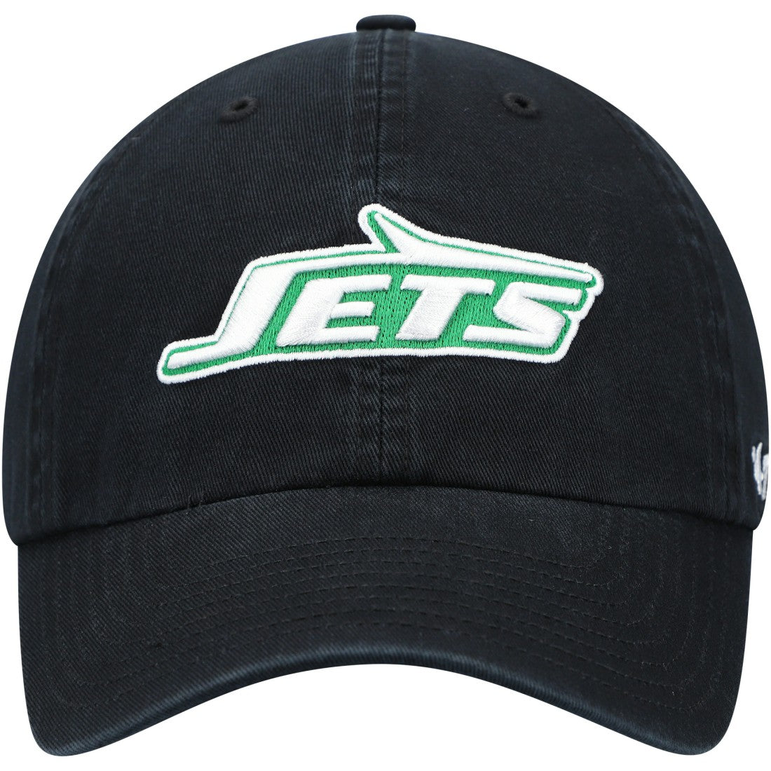 New York Jets '47 Clean Up Adjustable Hat Black | 47 brand