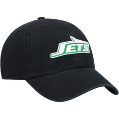New York Jets '47 Clean Up Adjustable Hat Black | 47 brand