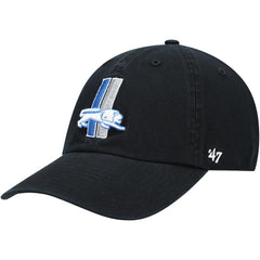 Detroit Lions '47 Clean Up Adjustable Hat Black | 47 brand