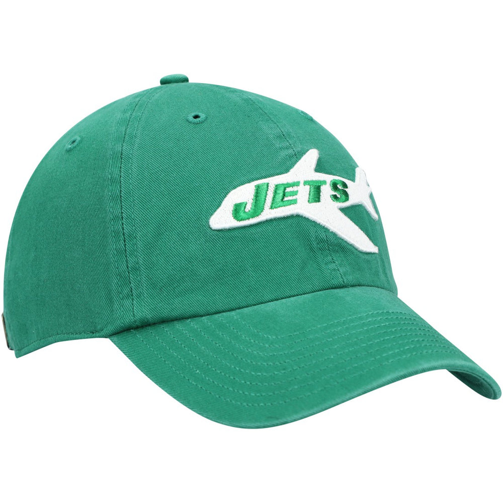 New York Jets '47 Clean Up Adjustable Hat Kelly Green | 47 brand