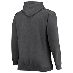 New Orleans Saints Big & Tall Practice Pullover Hoodie Heathered Charcoal | Fanatics