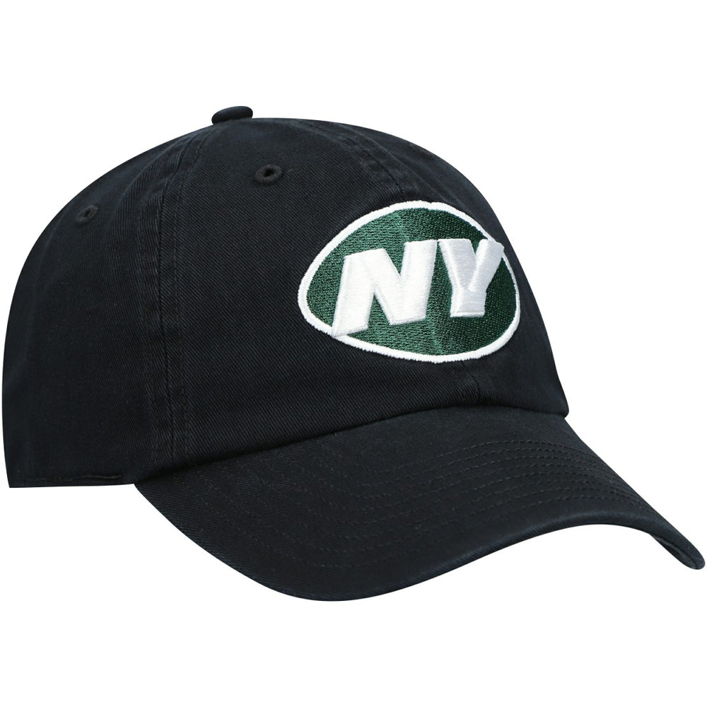 New York Jets '47 Clean Up Alternate Adjustable Hat Black | 47 brand