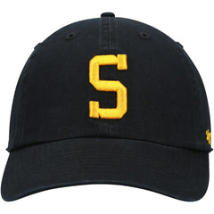 Pittsburgh Steelers '47 Clean Up Alternate Adjustable Hat Black | 47 brand