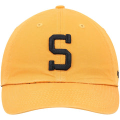 Pittsburgh Steelers '47 Clean Up Alternate Adjustable Hat Gold | 47 brand