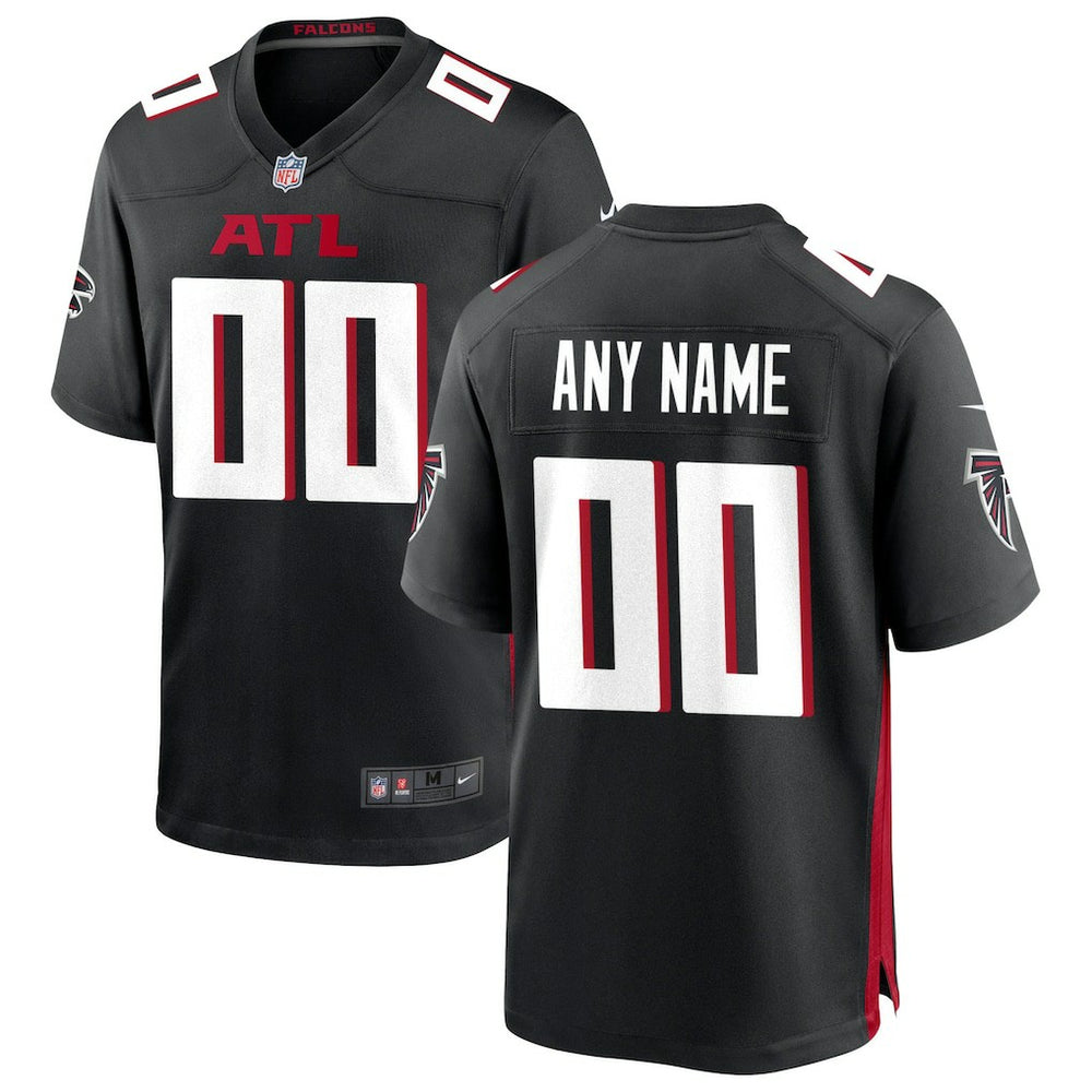 Atlanta Falcons Custom Game Jersey Black | Nike for Sale