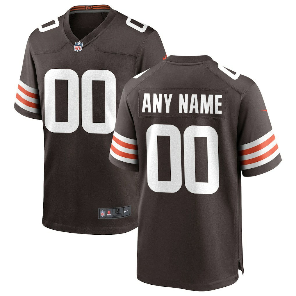 Cleveland Browns Custom Game Jersey Brown | Nike for Sale