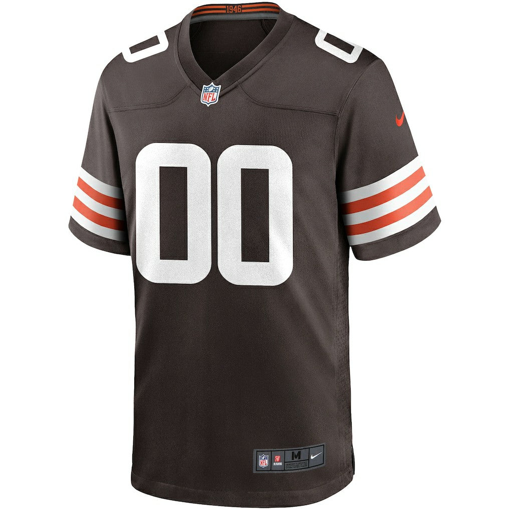 Cleveland Browns Custom Game Jersey Brown | Nike for Sale