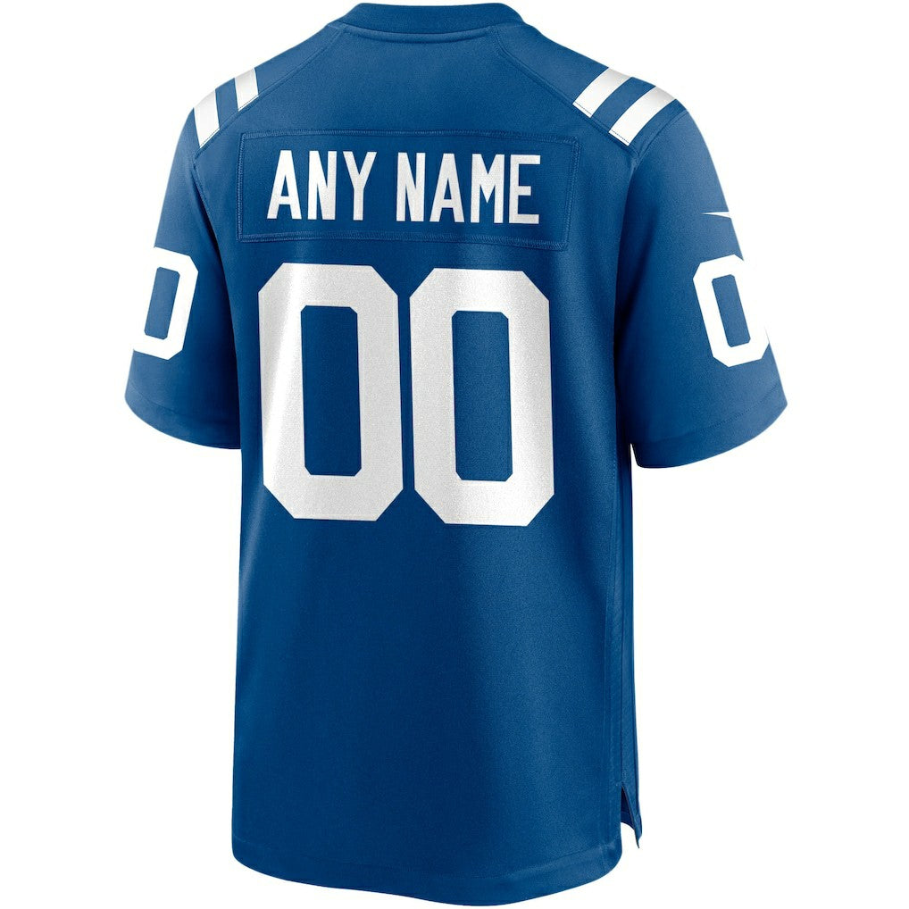 Indianapolis Colts Custom Game Jersey Royal | Nike for Sale