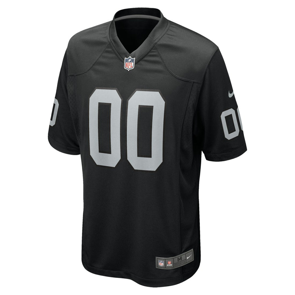 Las Vegas Raiders Custom Game Jersey Black | Nike for Sale