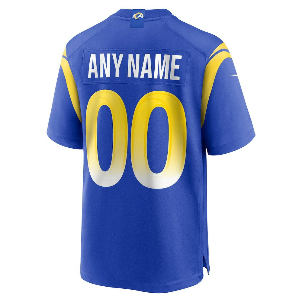 Los Angeles Rams Custom Game Jersey Royal | Nike for Sale