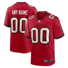 Men's Red Tampa Bay Buccaneers Team Custom Game Jersey | Nike for Sale
