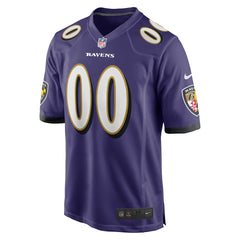 Baltimore Ravens Custom Game Jersey Purple | Nike for Sale