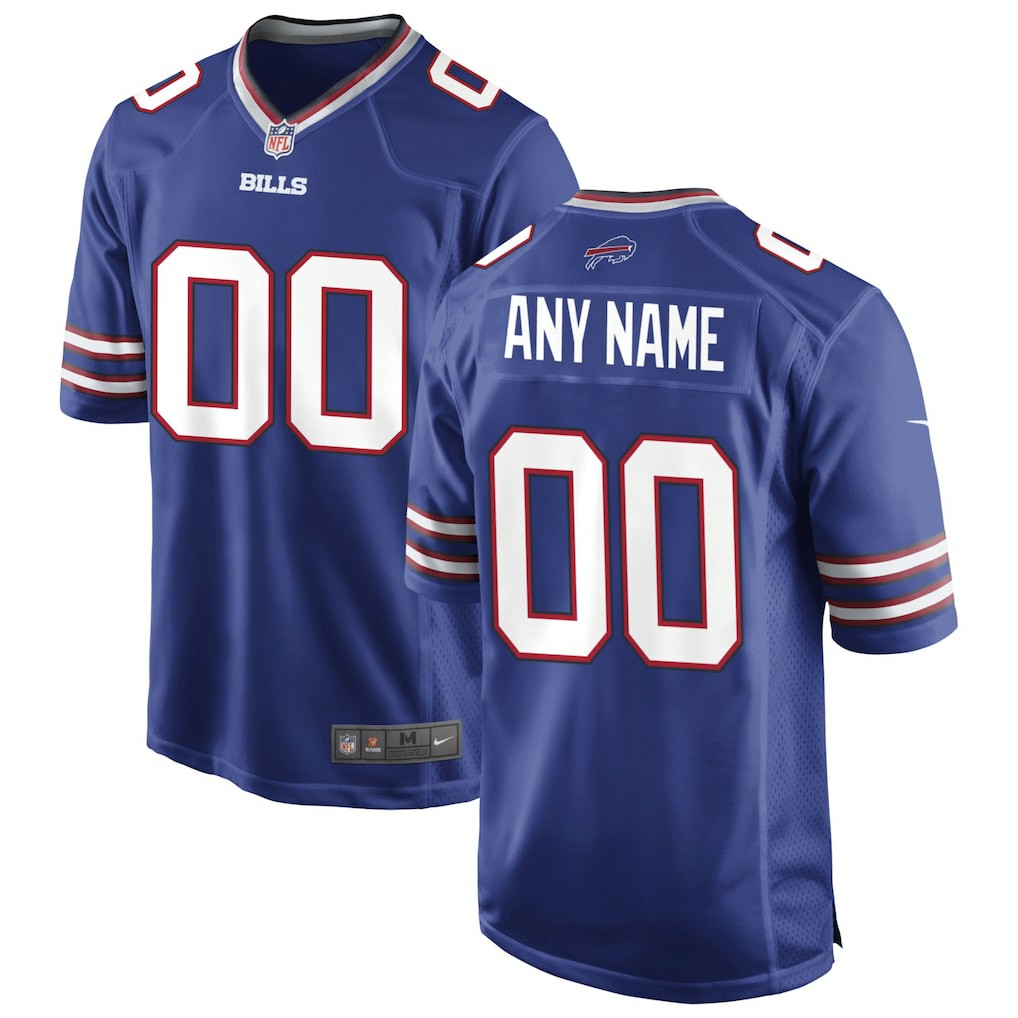 Buffalo Bills Custom Game Jersey Royal | Nike for Sale