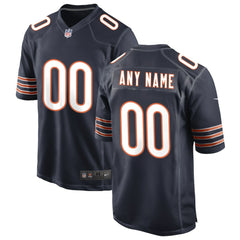 Chicago Bears Custom Game Jersey Navy | Nike for Sale