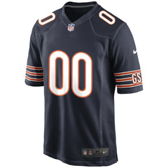 Chicago Bears Custom Game Jersey Navy | Nike for Sale