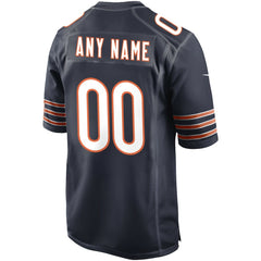 Chicago Bears Custom Game Jersey Navy | Nike for Sale