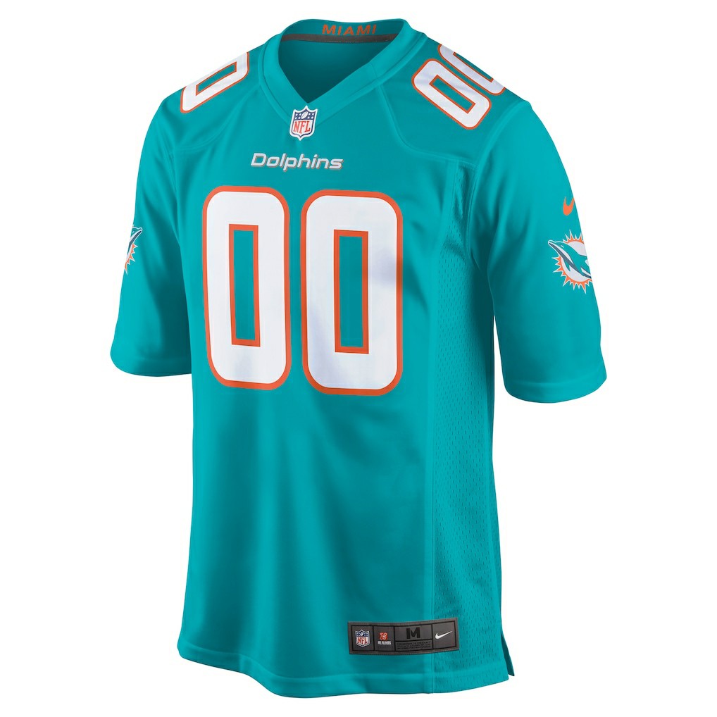 Miami Dolphins Custom Game Jersey Aqua | Nike for Sale