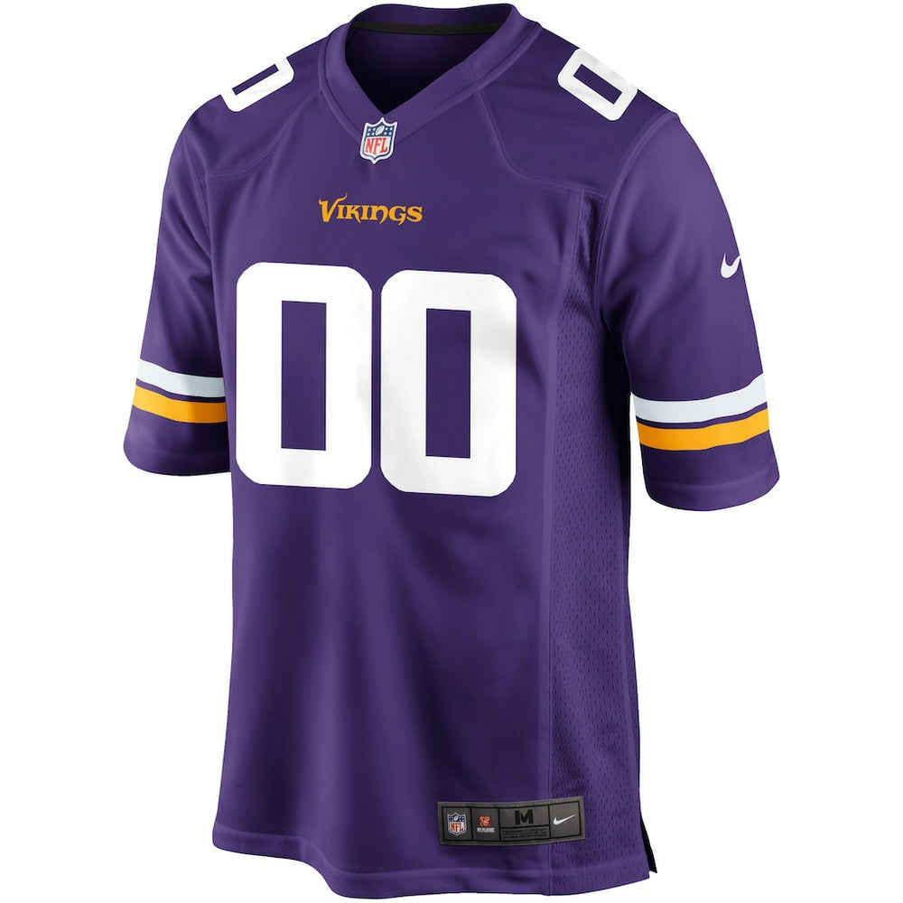 Minnesota Vikings Custom Game Jersey Purple | Nike for Sale