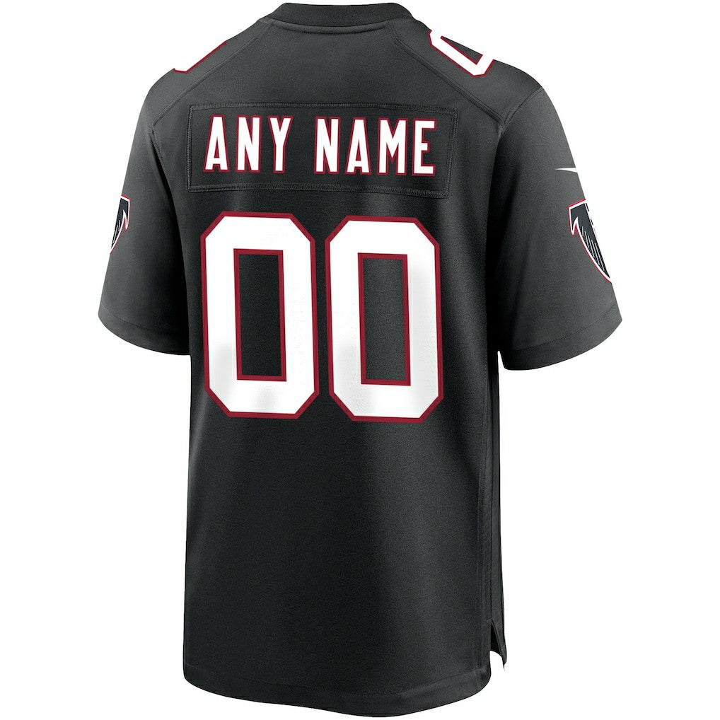 Atlanta Falcons Throwback Custom Game Jersey Black | Nike for Sale