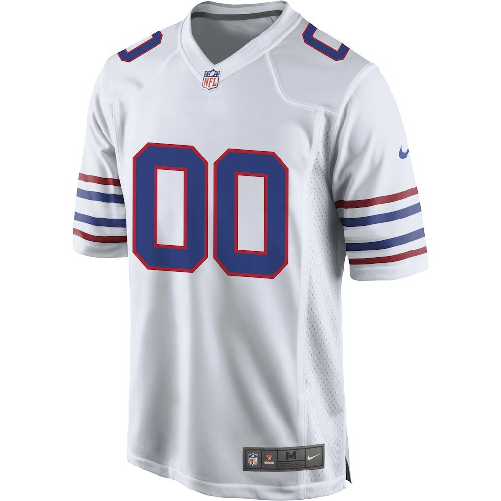 Buffalo Bills Alternate Custom Game Jersey White | Nike for Sale