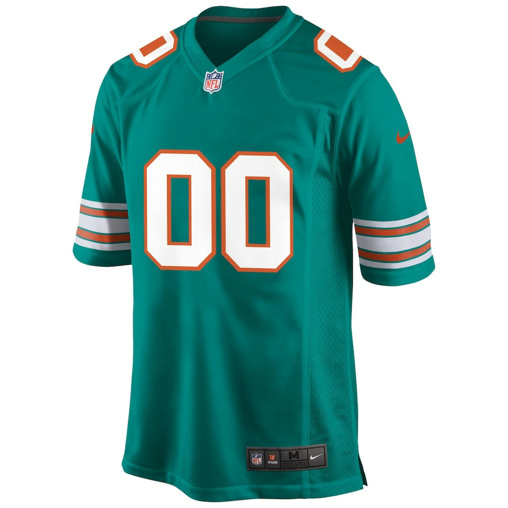 Miami Dolphins Alternate Custom Game Jersey Aqua | Nike for Sale