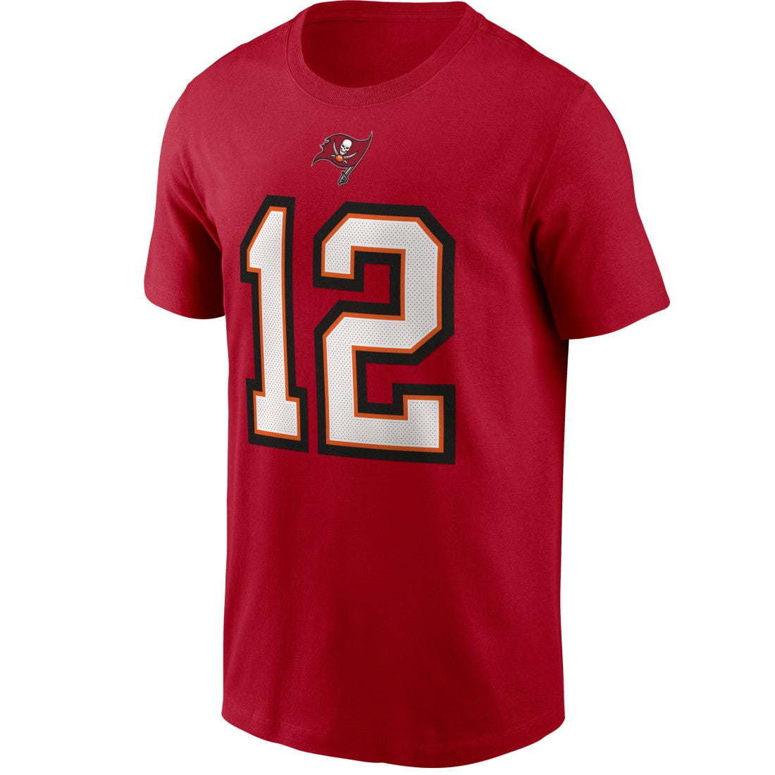 Tom Brady Tampa Bay Buccaneers Name & Number T-Shirt Red | Nike for Sale