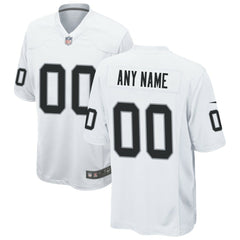 Las Vegas Raiders Custom Game Jersey White | Nike for Sale