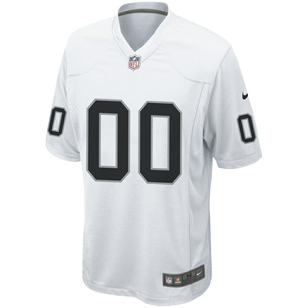 Las Vegas Raiders Custom Game Jersey White | Nike for Sale