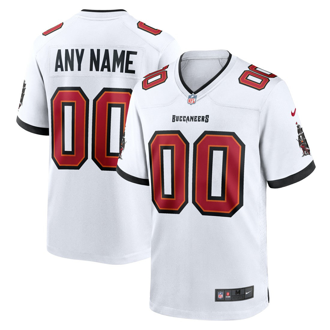 Men's White Tampa Bay Buccaneers White Custom Game Jersey | Nike for Sale