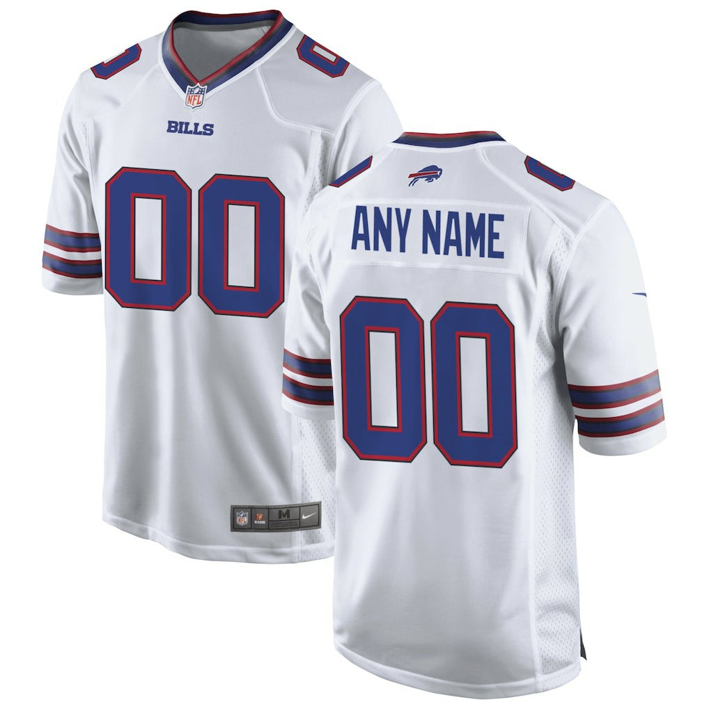 Buffalo Bills Custom Game Jersey White | Nike for Sale