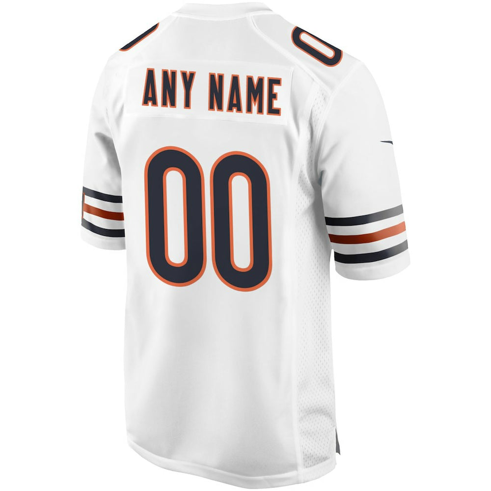 Chicago Bears Custom Game Jersey White | Nike for Sale