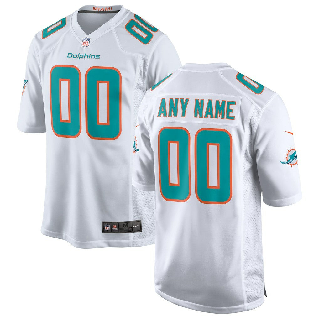 Miami Dolphins Custom Game Jersey White | Nike for Sale
