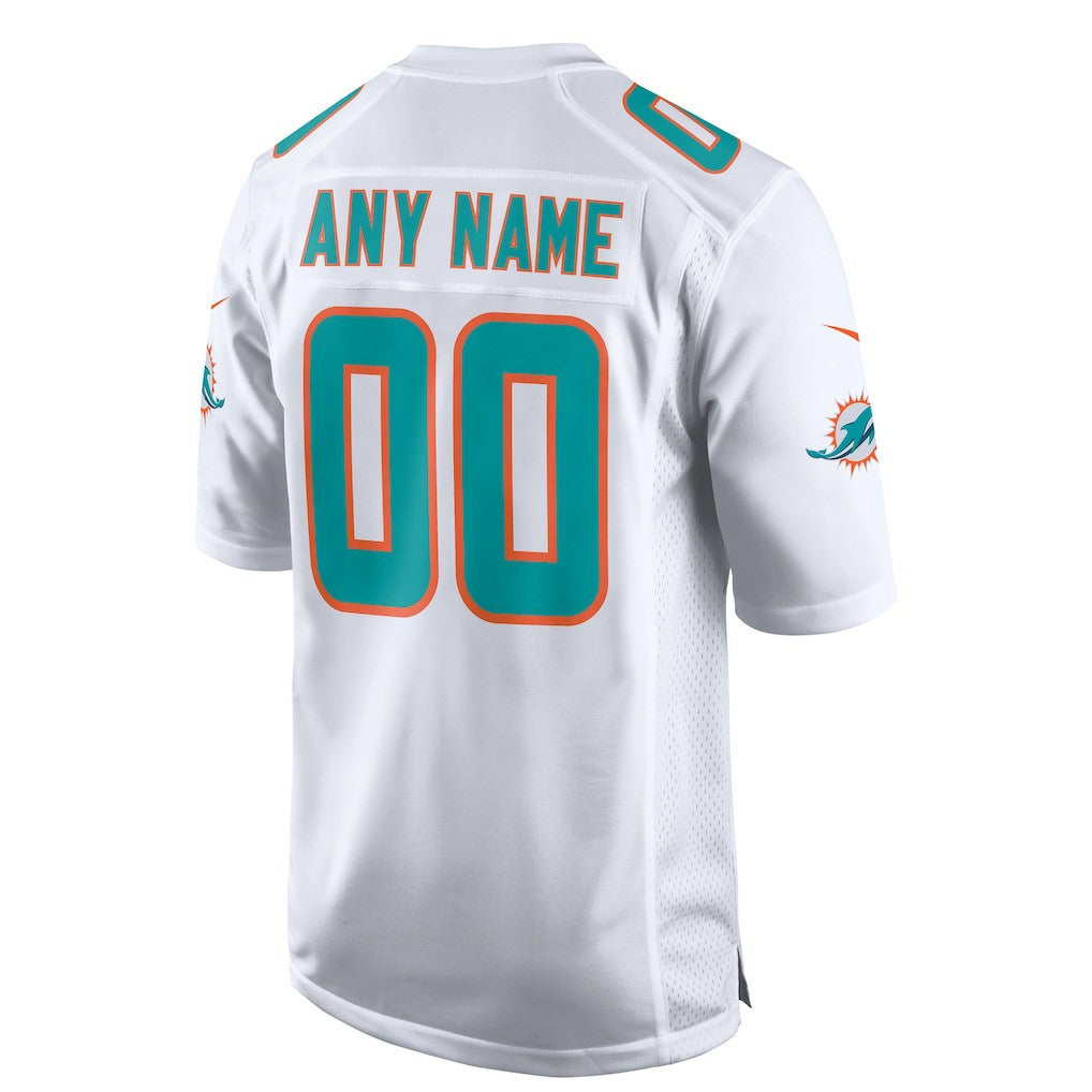Miami Dolphins Custom Game Jersey White | Nike for Sale