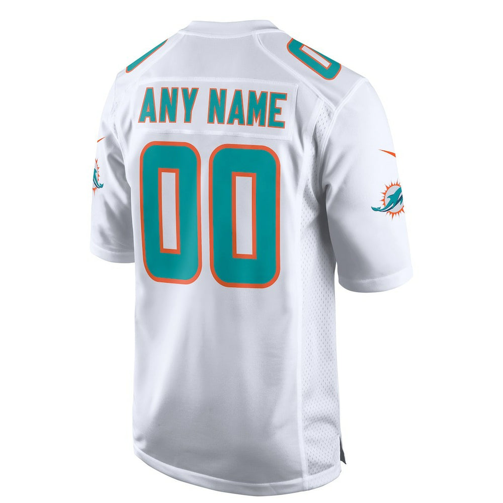 Miami Dolphins Custom Game Jersey White | Nike for Sale