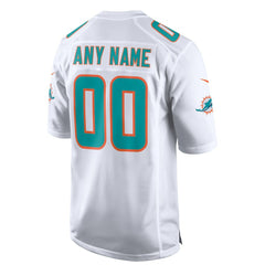 Miami Dolphins Custom Game Jersey White | Nike for Sale