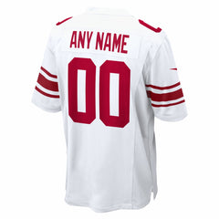 New York Giants Custom Game Jersey White | Nike for Sale