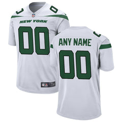 New York Jets Custom Game Jersey White | Nike for Sale