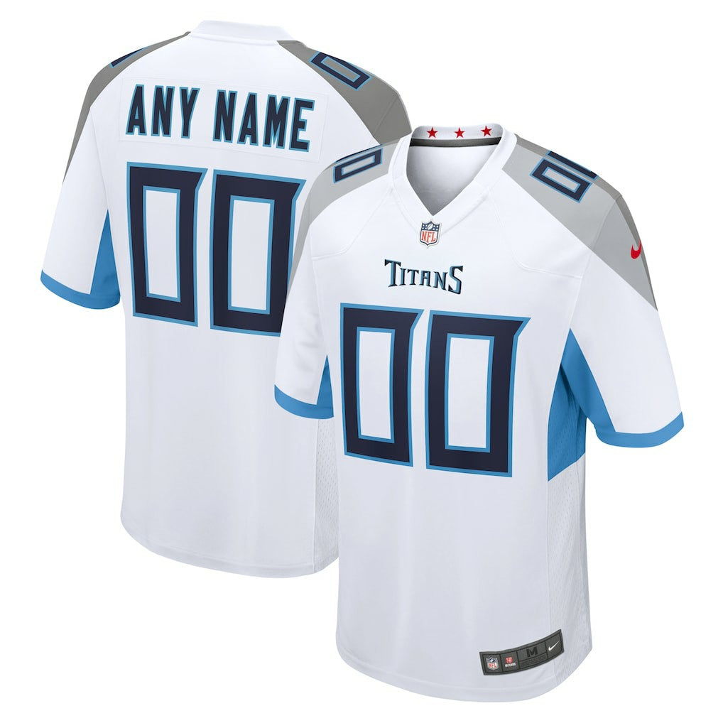 Tennessee Titans Custom Game Jersey White | Nike for Sale