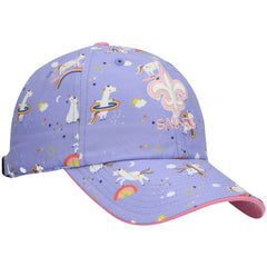 New Orleans Saints '47 Girls Preschool Unicorn Clean Up Adjustable Hat Purple | 47 brand