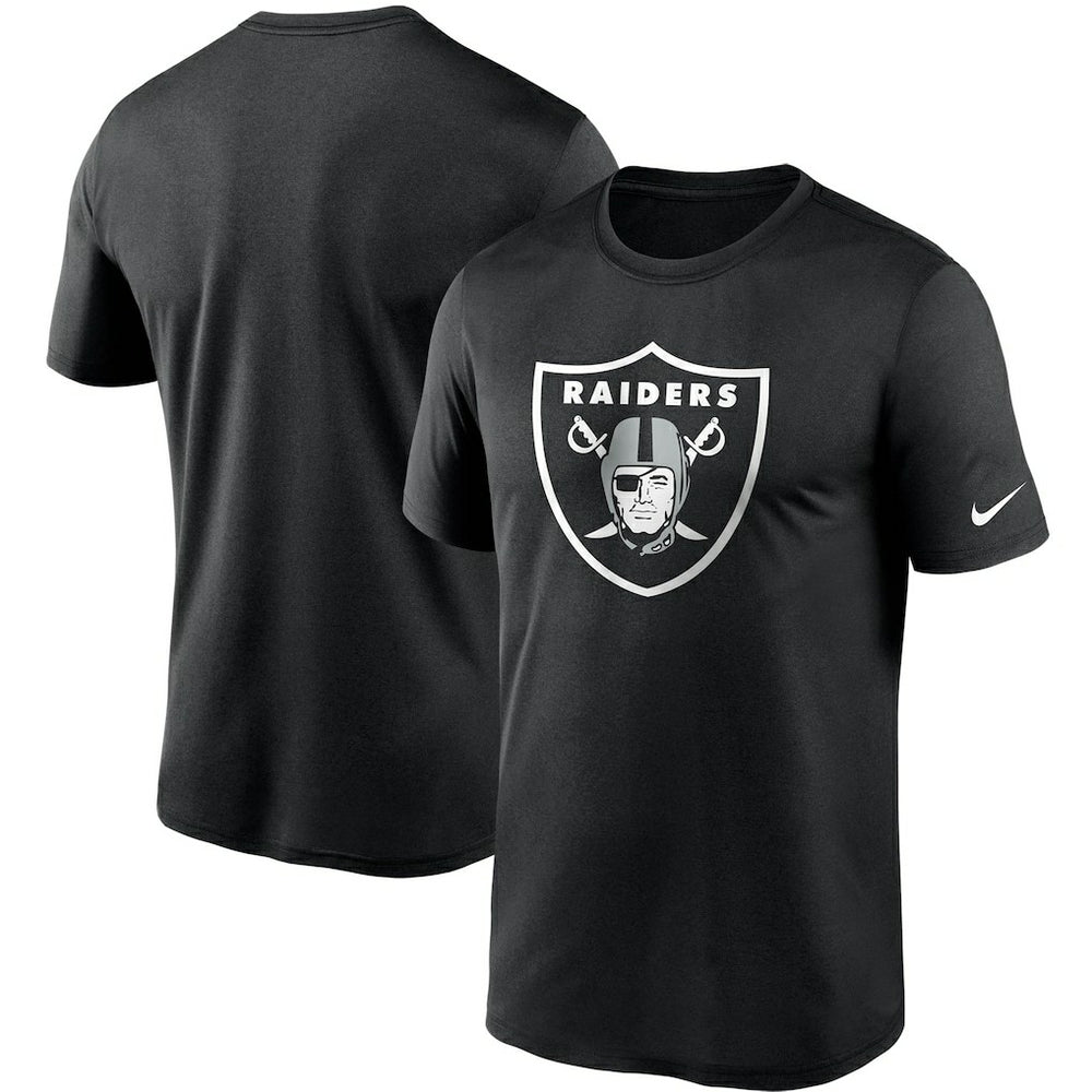 Las Vegas Raiders Logo Essential Legend Performance T-Shirt Black | Nike for Sale