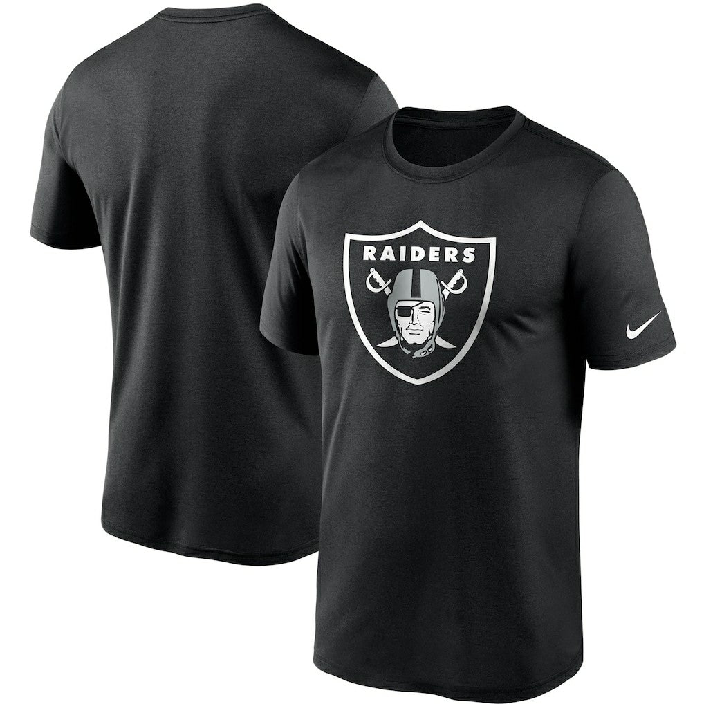 Las Vegas Raiders Logo Essential Legend Performance T-Shirt Black | Nike for Sale