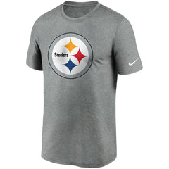 Pittsburgh Steelers Logo Essential Legend Performance T-Shirt Heathered Charcoal | Nike for Sale