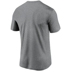 Las Vegas Raiders Logo Essential Legend Performance T-Shirt Heathered Charcoal | Nike for Sale