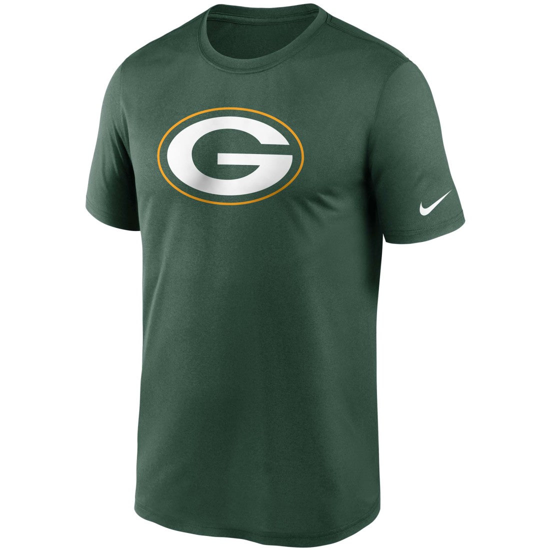 Green Bay Packers Logo Essential Legend Performance T-Shirt Green | Nike for Sale