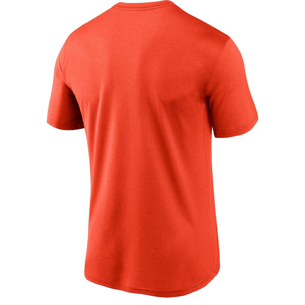 Cleveland Browns Logo Essential Legend Performance T-Shirt Orange | Nike for Sale